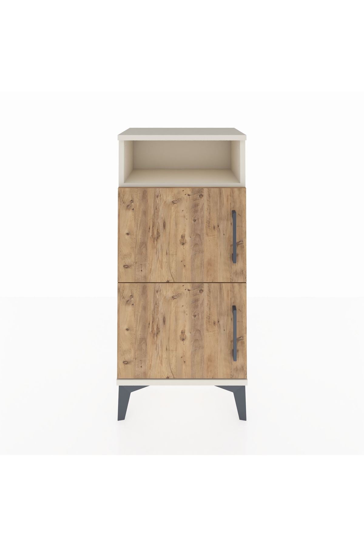 Arges Komodin Tek Raflı 2 Kapaklı 44x30x96 Aytaşı-Çam