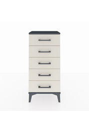 Arges Komodin 5 Çekmeceli 44x30x96 Antrasit-Aytaşı