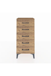 Arges Komodin 5 Çekmeceli 44x30x96 Çam-Çam