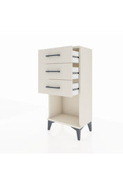 Arges Komodin 3 Çekmeceli 44x30x96 Aytaşı-Aytaşı