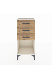 Arges Komodin 3 Çekmeceli 44x30x96 Aytaşı-Çam