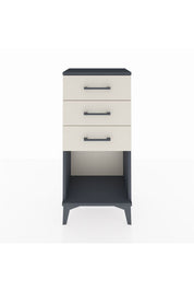 Arges Komodin 3 Çekmeceli 44x30x96 Antrasit-Aytaşı