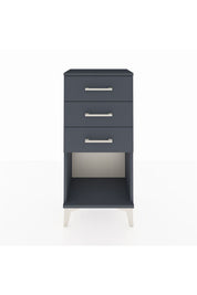 Arges Komodin 3 Çekmeceli 44x30x96 Antrasit-Antrasit