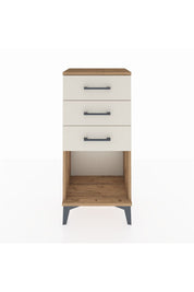 Arges Komodin 3 Çekmeceli 44x30x96 Çam-Aytaşı