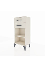 Arges Komodin Tek Raflı 2 Çekmeceli 44x30x96 Aytaşı-Aytaşı