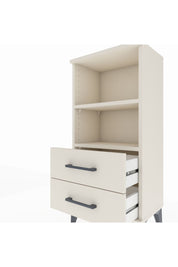 Arges Komodin 2 Raflı 2 Çekmeceli 44x30x96 Aytaşı-Aytaşı