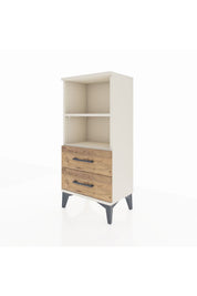 Arges Komodin 2 Raflı 2 Çekmeceli 44x30x96 Aytaşı-Çam