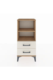 Arges Komodin 2 Raflı 2 Çekmeceli 44x30x96 Çam-Aytaşı