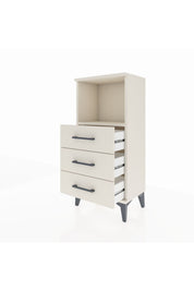 Arges Komodin Tek Raflı 3 Çekmeceli 44x30x96 Aytaşı-Aytaşı