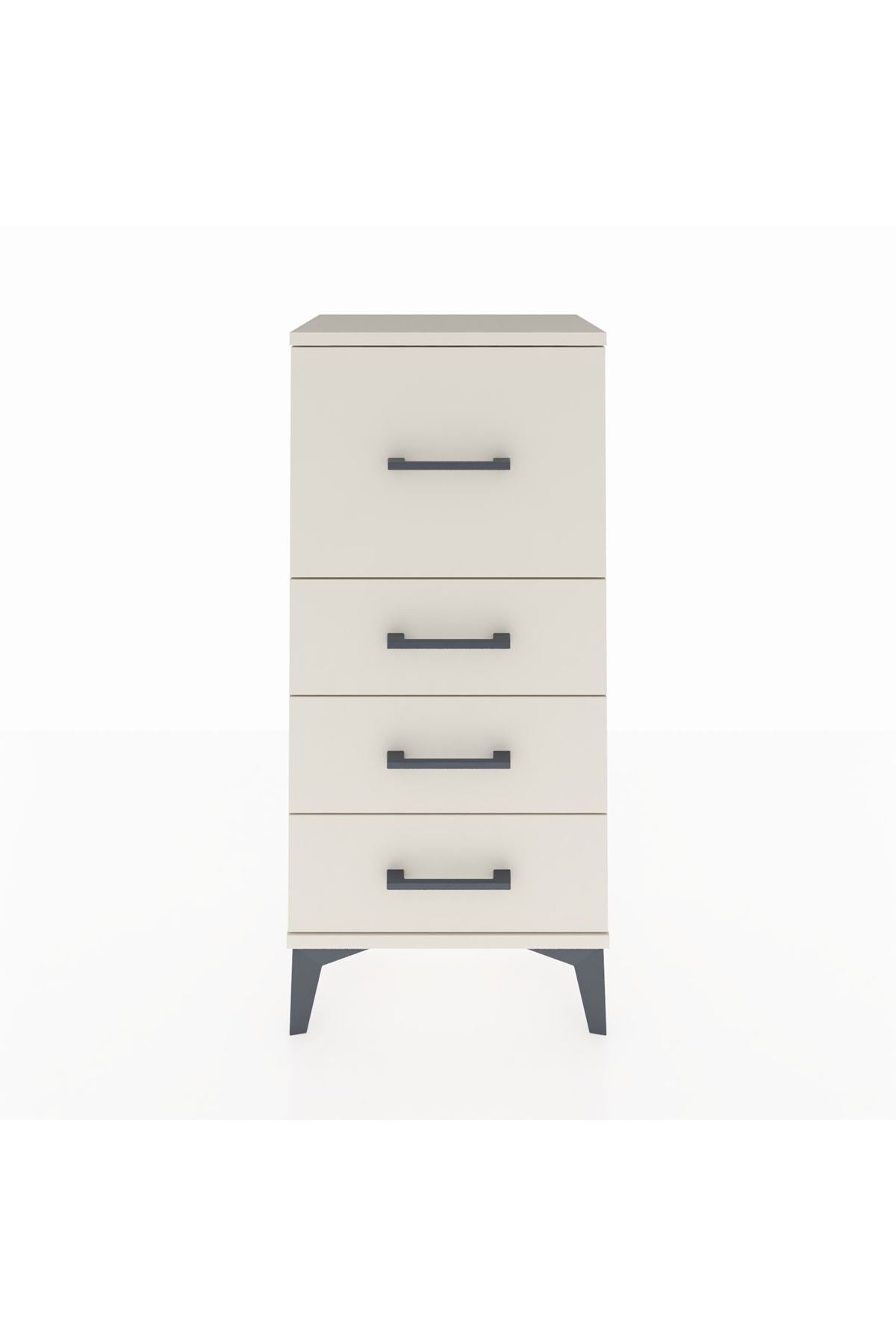 Arges Komodin 4 Çekmeceli 44x30x96 Aytaşı-Aytaşı