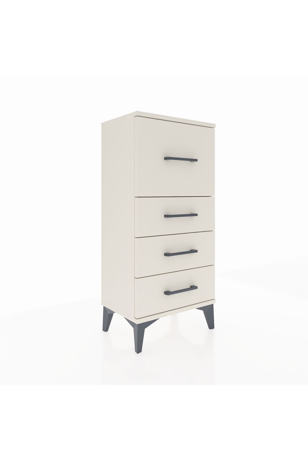 Arges Komodin 4 Çekmeceli 44x30x96 Aytaşı-Aytaşı