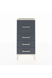 Arges Komodin 4 Çekmeceli 44x30x96 Aytaşı-Antrasit