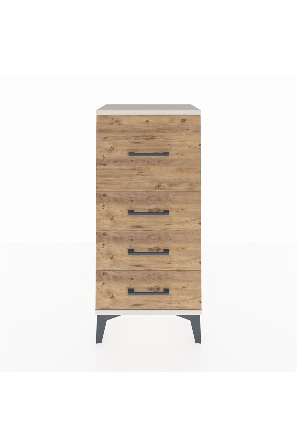 Arges Komodin 4 Çekmeceli 44x30x96 Aytaşı-Çam
