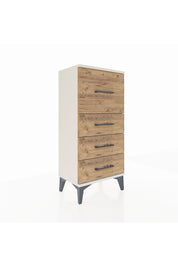 Arges Komodin 4 Çekmeceli 44x30x96 Aytaşı-Çam