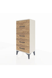 Arges Komodin 4 Çekmeceli 44x30x96 Aytaşı-Çam