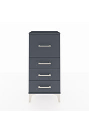 Arges Komodin 4 Çekmeceli 44x30x96 Antrasit-Antrasit