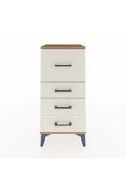 Arges Komodin 4 Çekmeceli 44x30x96 Çam-Aytaşı