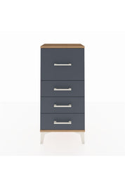Arges Komodin 4 Çekmeceli 44x30x96 Çam-Antrasit