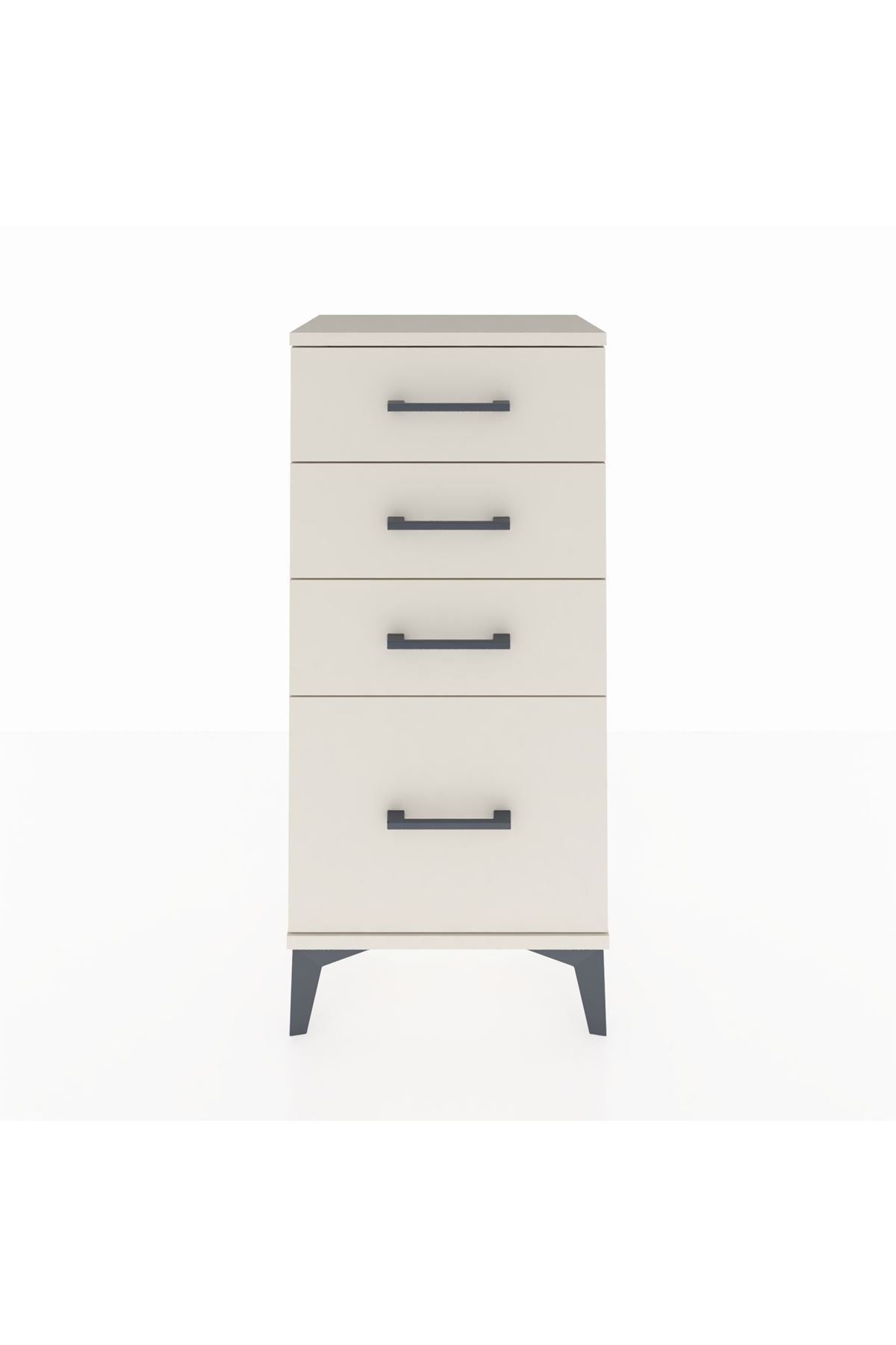 Arges Komodin 4 Çekmeceli 44x30x96 Aytaşı-Aytaşı