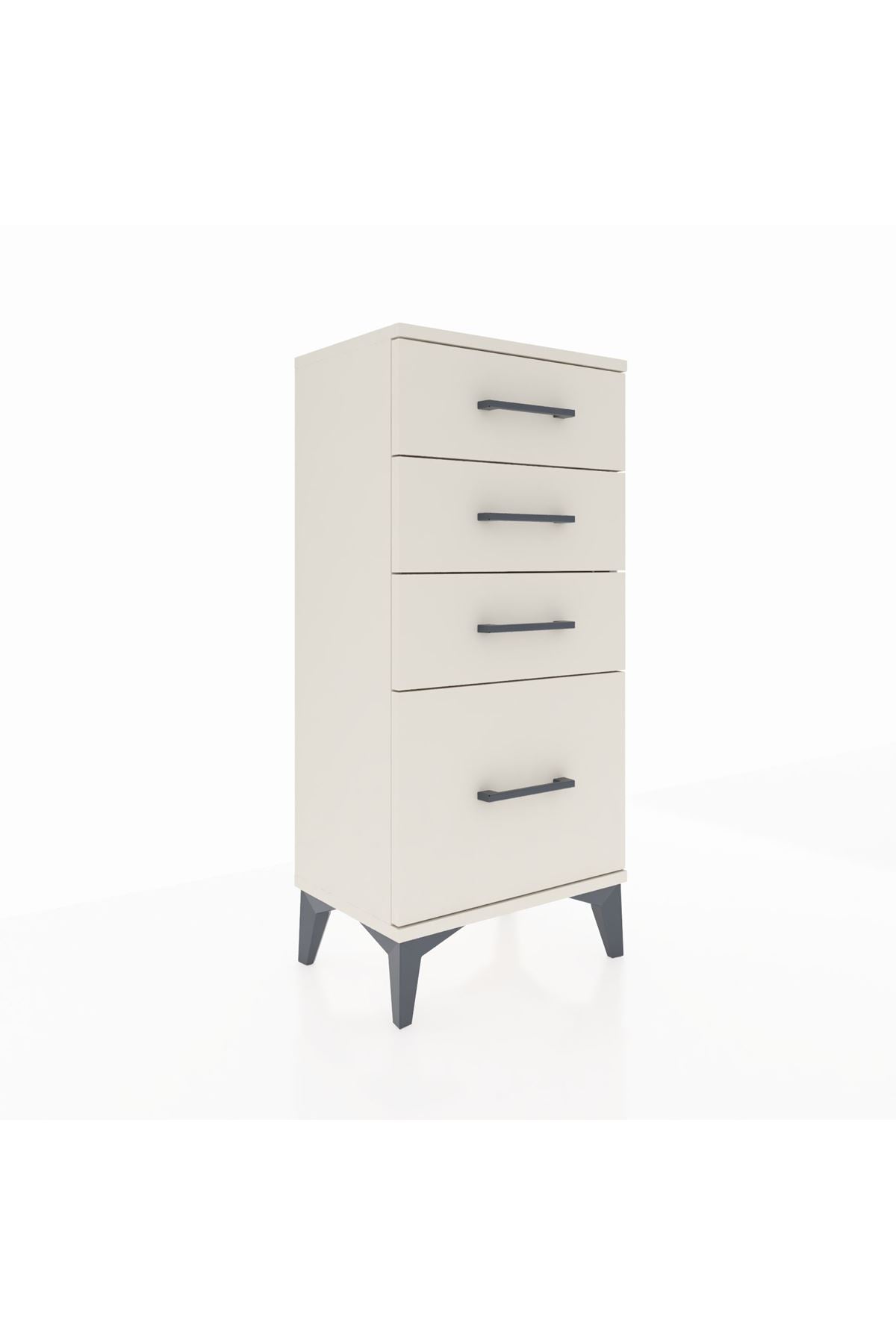 Arges Komodin 4 Çekmeceli 44x30x96 Aytaşı-Aytaşı