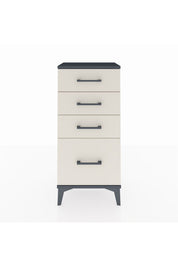 Arges Komodin 4 Çekmeceli 44x30x96 Antrasit-Aytaşı