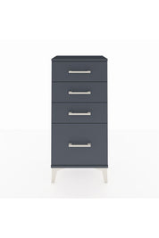 Arges Komodin 4 Çekmeceli 44x30x96 Antrasit-Antrasit