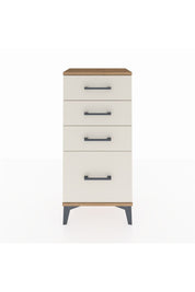 Arges Komodin 4 Çekmeceli 44x30x96 Çam-Aytaşı