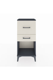 Arges Komodin 2 Çekmeceli 44x30x96 Antrasit-Aytaşı