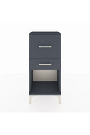 Arges Komodin 2 Çekmeceli 44x30x96 Antrasit-Antrasit