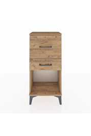 Arges Komodin 2 Çekmeceli 44x30x96 Çam-Çam