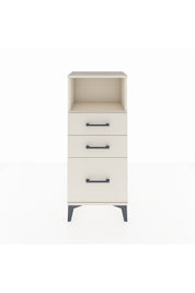 Arges Komodin Tek Raflı 3 Çekmeceli 44x30x106 Aytaşı-Aytaşı