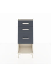 Arges Komodin 3 Çekmeceli 44x30x106 Aytaşı-Antrasit