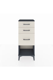 Arges Komodin 3 Çekmeceli 44x30x106 Antrasit-Aytaşı