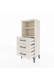 Arges Komodin 2 Raflı 3 Çekmeceli 44x30x106 Aytaşı-Aytaşı