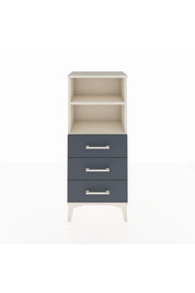 Arges Komodin 2 Raflı 3 Çekmeceli 44x30x106 Aytaşı-Antrasit