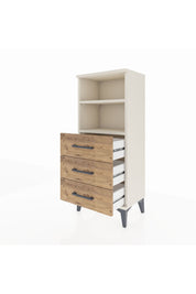 Arges Komodin 2 Raflı 3 Çekmeceli 44x30x106 Aytaşı-Çam