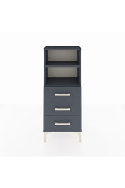 Arges Komodin 2 Raflı 3 Çekmeceli 44x30x106 Antrasit-Antrasit