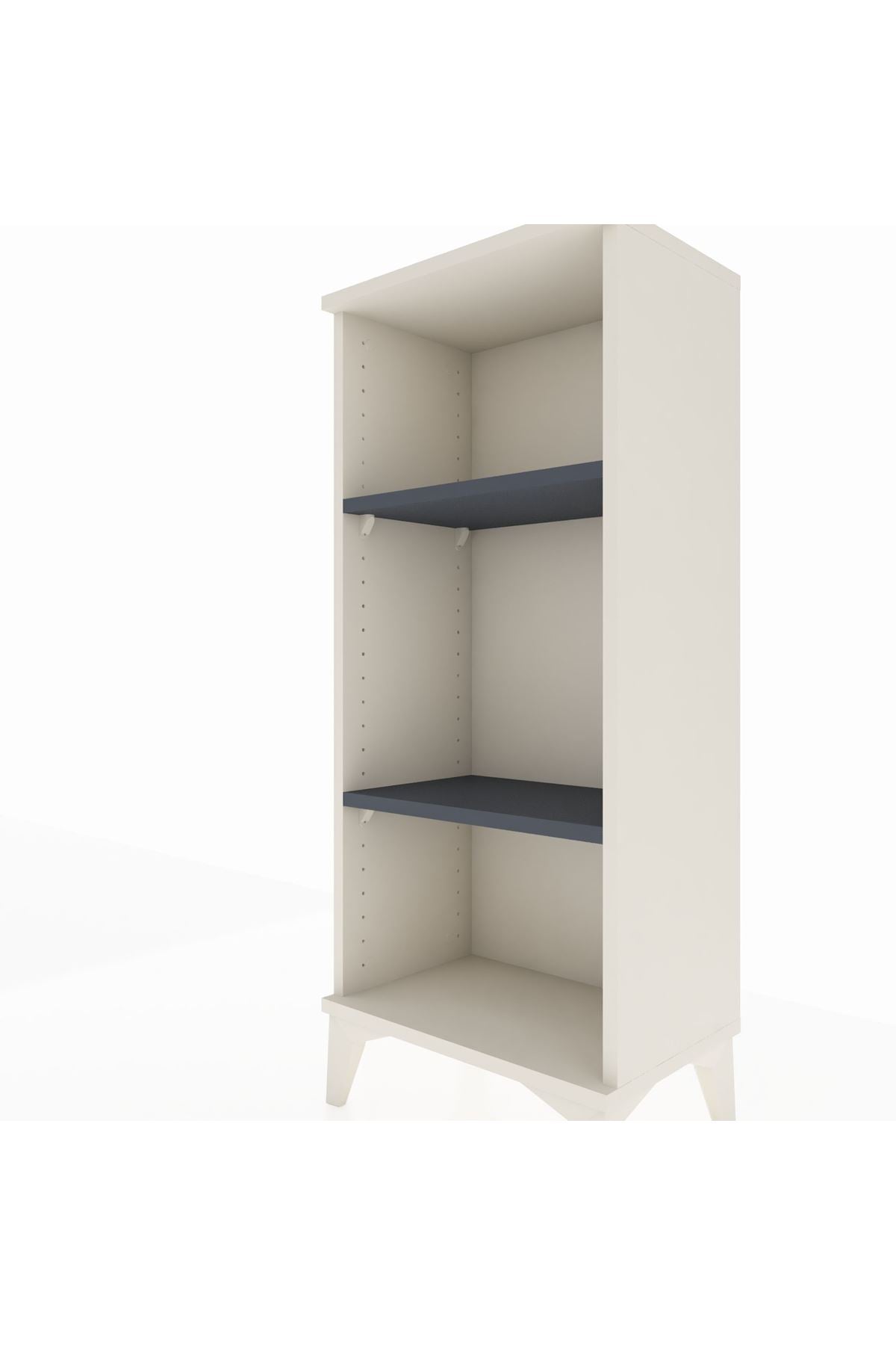 Arges Komodin 2 Raflı 44x30x106 Aytaşı-Antrasit