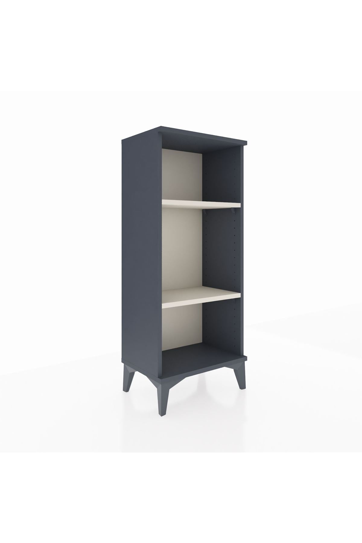 Arges Komodin 2 Raflı 44x30x106 Antrasit-Aytaşı