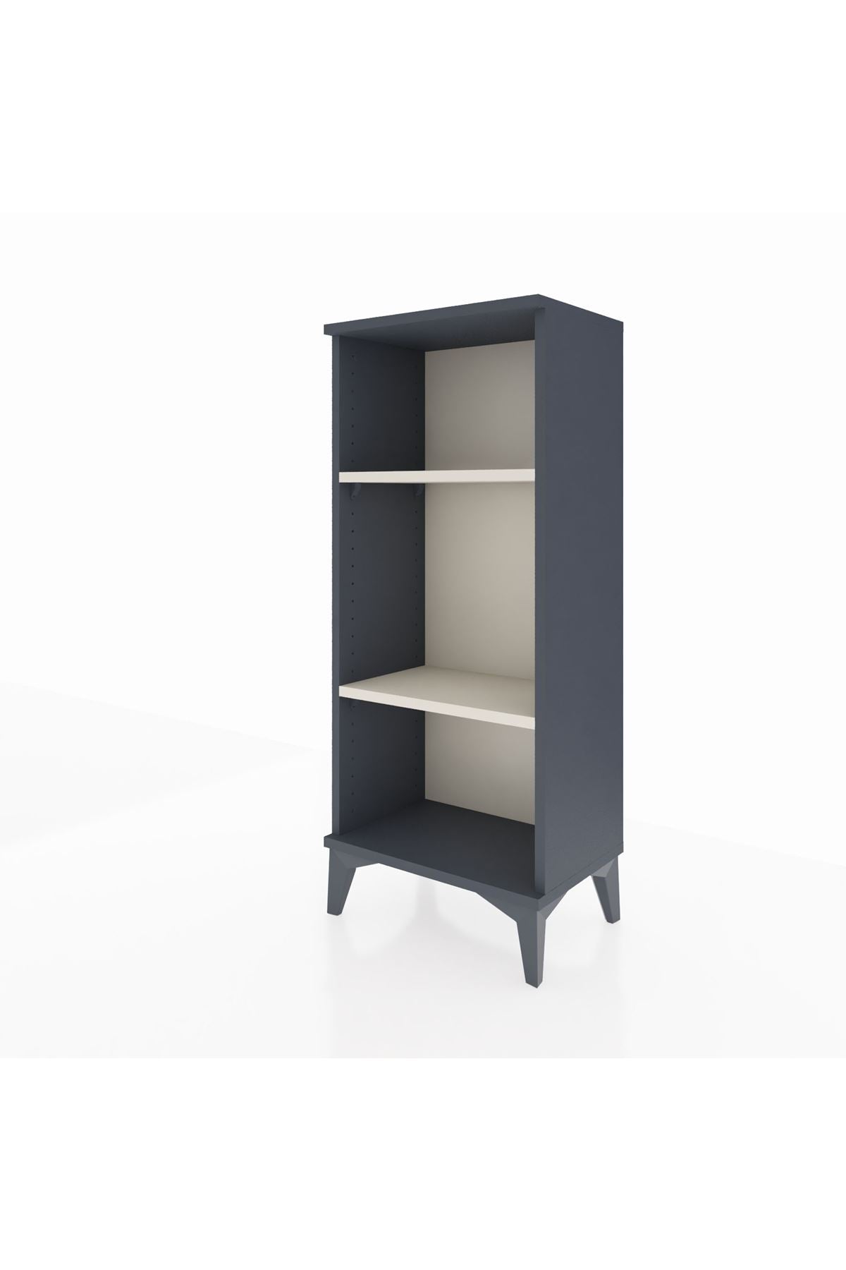 Arges Komodin 2 Raflı 44x30x106 Antrasit-Aytaşı