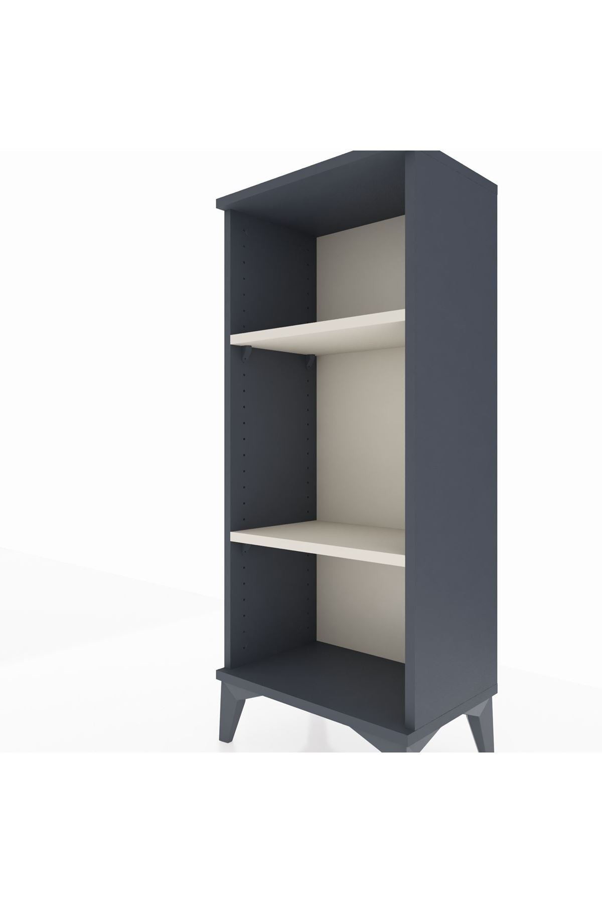 Arges Komodin 2 Raflı 44x30x106 Antrasit-Aytaşı