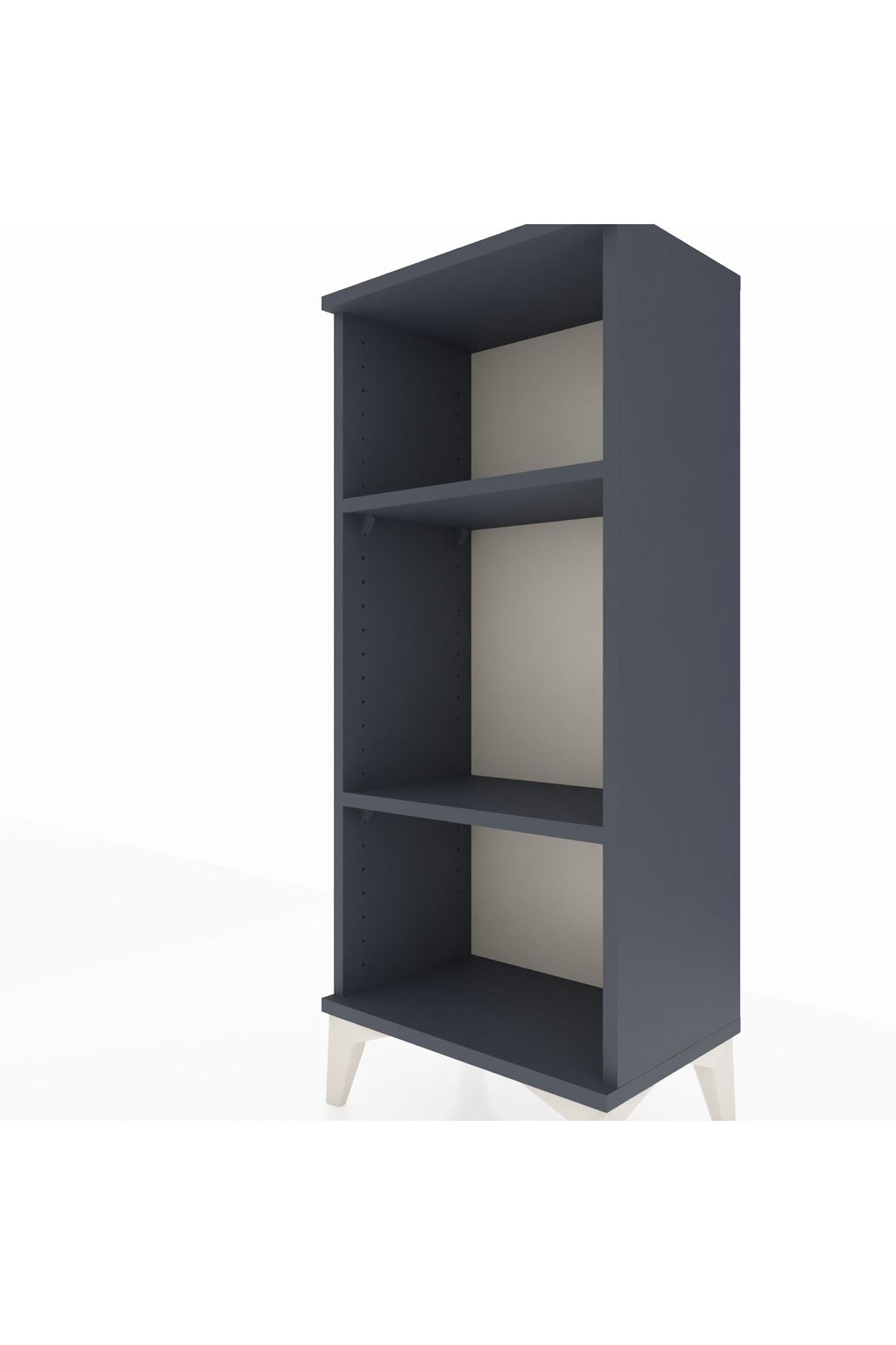 Arges Komodin 2 Raflı 44x30x106 Antrasit-Antrasit