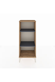 Arges Komodin 2 Raflı 44x30x106 Çam-Antrasit