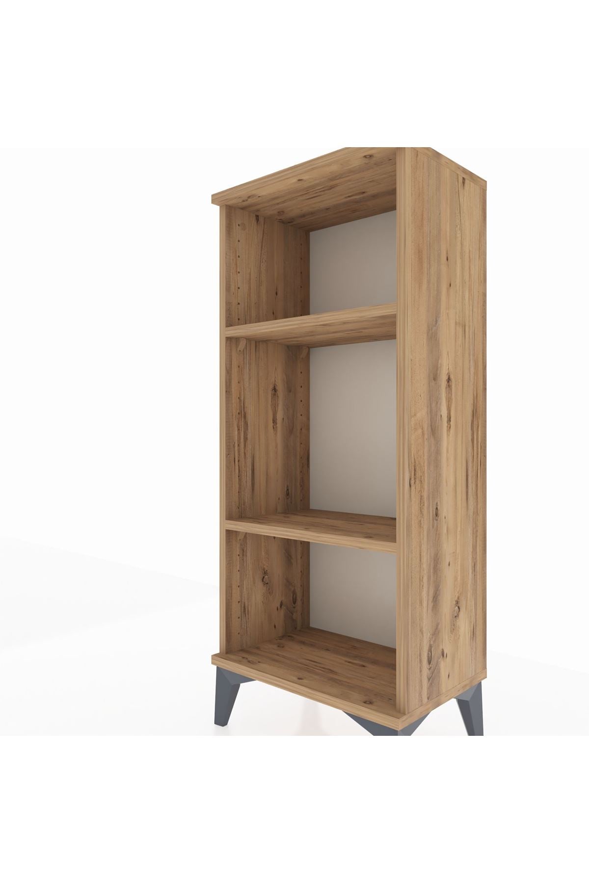 Arges Komodin 2 Raflı 44x30x106 Çam-Çam