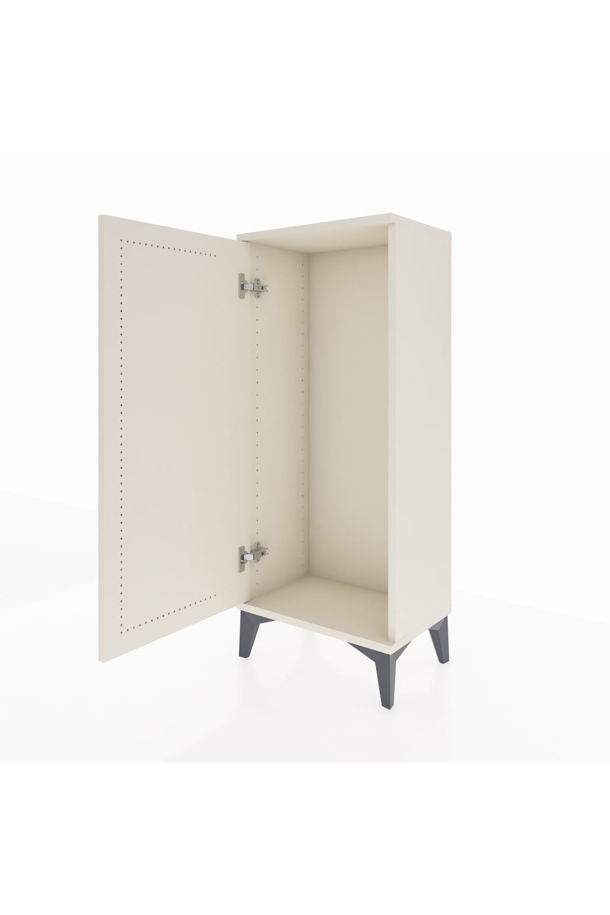 Arges Komodin Tek Kapaklı 44x30x106 Aytaşı-Aytaşı