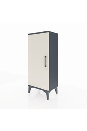 Arges Komodin Tek Kapaklı 44x30x106 Antrasit-Aytaşı