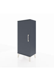 Arges Komodin Tek Kapaklı 44x30x106 Antrasit-Antrasit