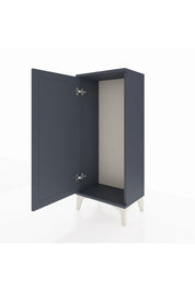 Arges Komodin Tek Kapaklı 44x30x106 Antrasit-Antrasit