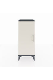 Arges Komodin 2 Raflı Tek Kapaklı 44x30x106 Antrasit-Aytaşı