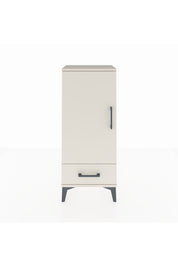 Arges Komodin 3 Raflı Tek Çekmeceli Tek Kapaklı 44x30x106 Aytaşı-Aytaşı